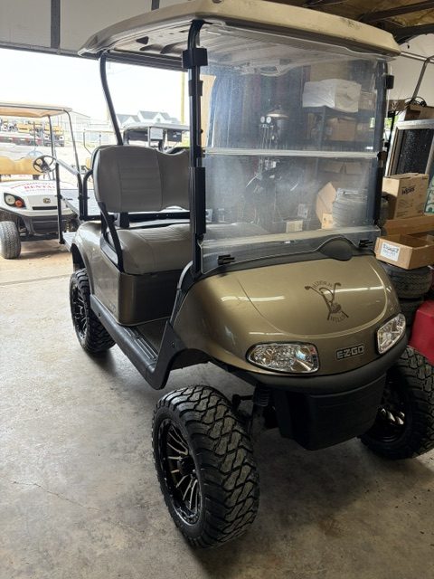 2021 instock 7/15/2026 EZGO ALMOND COLORED RXV ELITE LITHIUM LIFTED 4 PASS. CART W/ FACTORY LITHIUM BATTERY WARRANTY GOOD TILL SUMMER 2029 - Image 3
