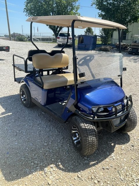 2022 ELECTRIC BLUE E-Z-GO TXT 48V NEW BODY,LARGER TIRES/WHEELS BRUSHGUARD & LED LIGHTS $5995 NEW BATTERIES INSTOCK 5/13/2026 - Image 2