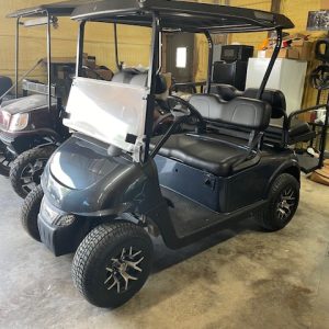 2020 REFURBISHED STEEL BLUE EZGO MADE IN USA RXV ELITE FACTORY LITHIUM w/ NEW EVERYTHING SEATS, BODY ECT.. FACTORY BATTERY warranty till 2028