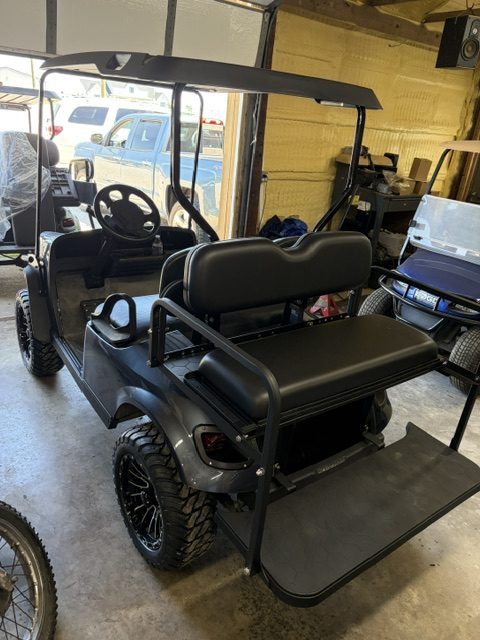 INSTOCK JULY 10 2026 2021 REFURBISHED STEEL BLUE EZGO TXT 48V MADE IN USA w/ NEW EVERYTHING SEATS, BODY ECT.. NEW BATTERIE - Image 2