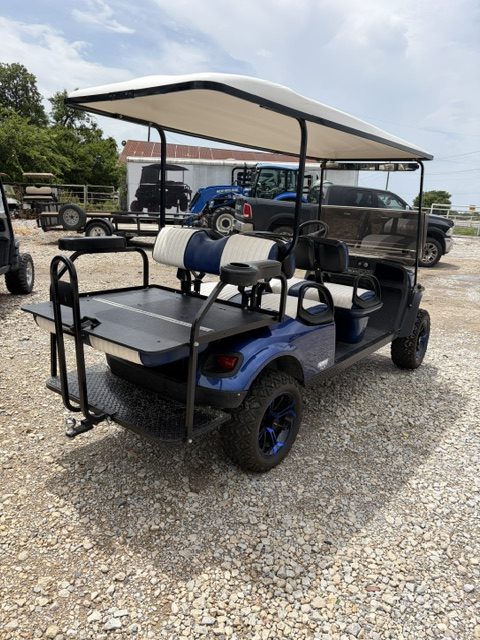 ONE OWNER MINT CONDITION 2018 L6 GAS EZGO GOLF CART 13.5 HP KAWASAKI MOTOR W/ PREMIUM WHEELS LIKE NEW / FRESH SERVICE JUST PERFORMED 1/2 THE COST OF NEW - Image 5