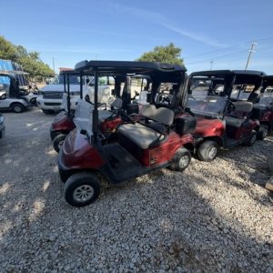 INSTOCK 8/19/26 GROUP OF 10 2021 INFERNO RED E-Z-GO RXV ELITE FACTORY LITHIUM BATTERY W/ WARRANTY TILL SUMMER 2029 3 YEARS $3500 OR $3995 W/ REAR SEAT